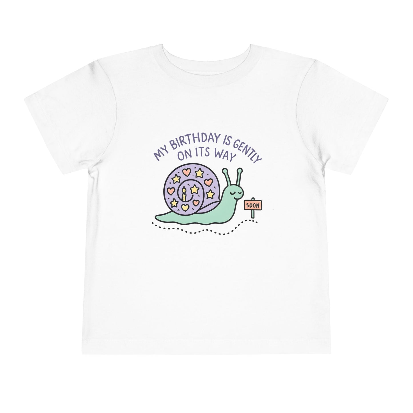My Birthday is – Toddler Soft Cotton T-Shirt