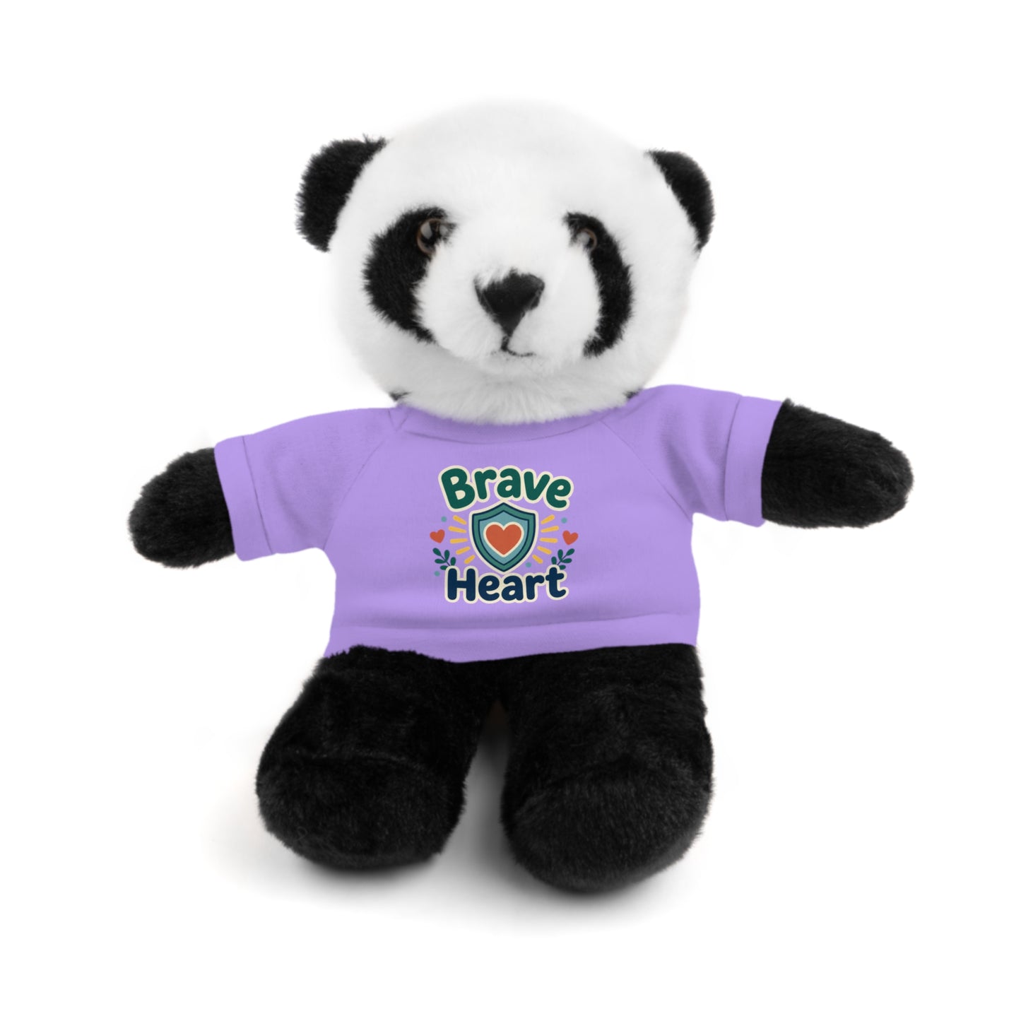 Brave Heart – Plush Stuffed Animal with Tee