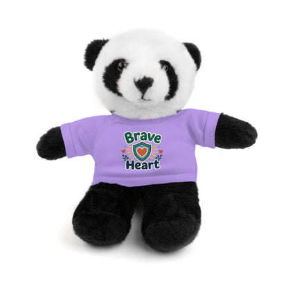Brave Heart – Plush Stuffed Animal with Tee