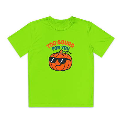 Too Gourd for You Youth Tee - Halloween