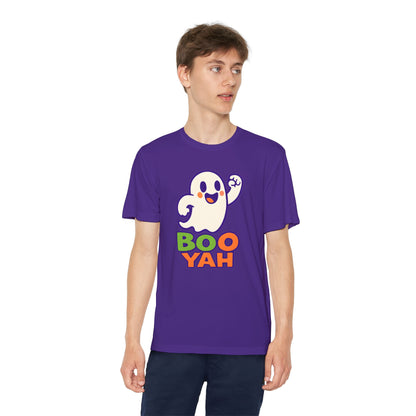 Youth Ghost Tee with Boo Yah Design