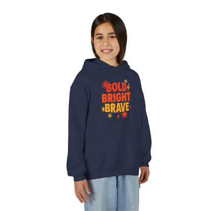 Youth Bold Bright Brave Hoodie