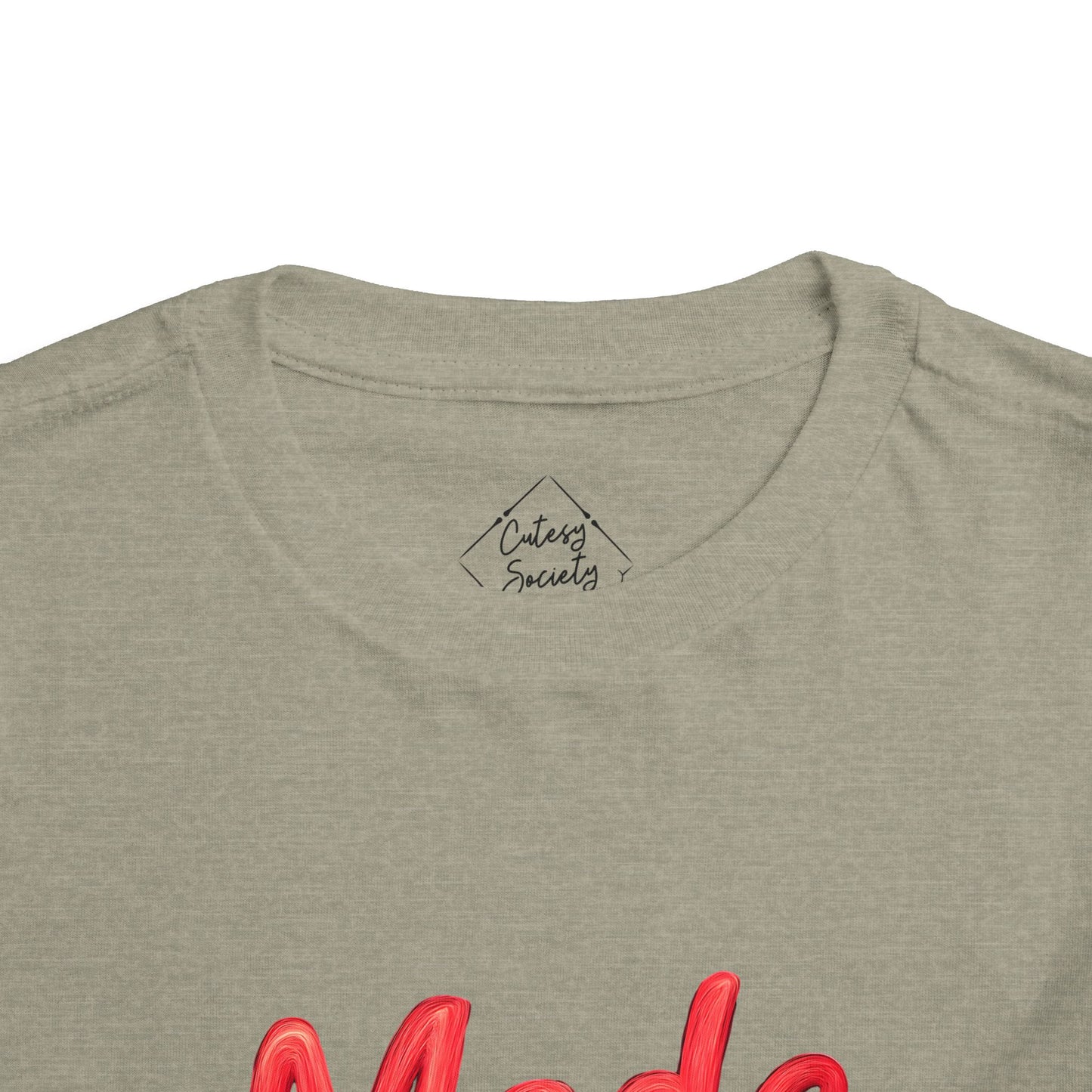 Made of Love – Toddler Soft Cotton T-Shirt