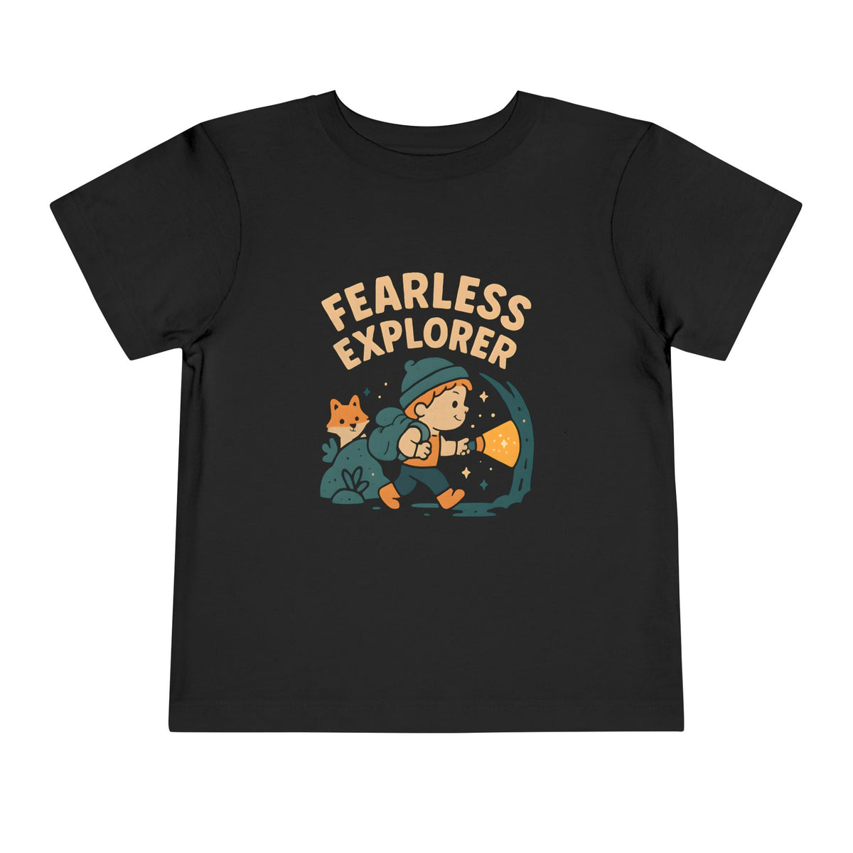 Fearless Explorer Fearless Explorer – Toddler Soft Cotton T-Shirt – Cutesy Society