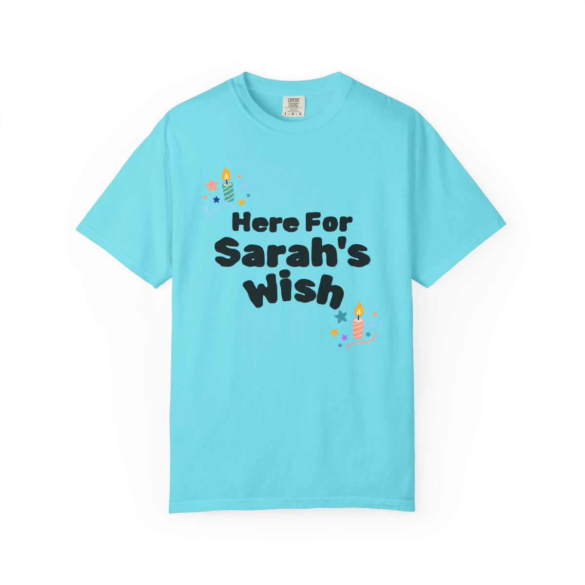 Here For Their Wish – Personalized Adult Relaxed Fit T-Shirt