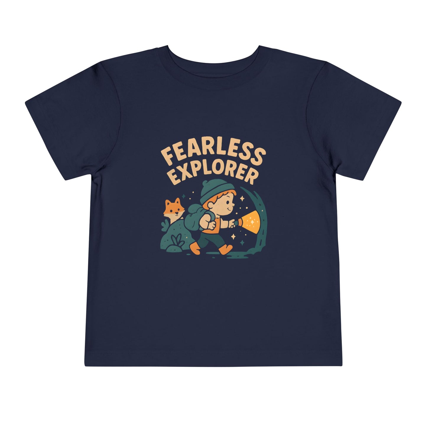 Fearless Explorer – Toddler Soft Cotton T-Shirt