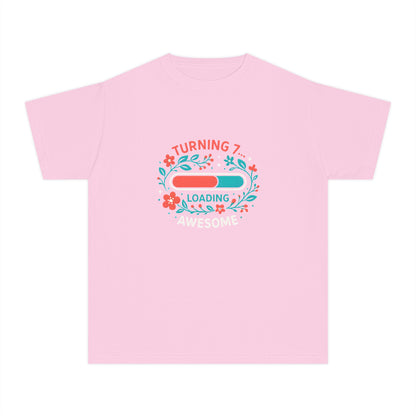 Turning 7… Loading – Kids Relaxed Fit T-Shirt