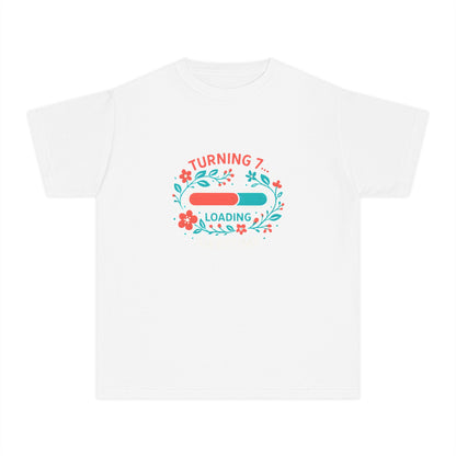 Turning 7… Loading – Kids Relaxed Fit T-Shirt