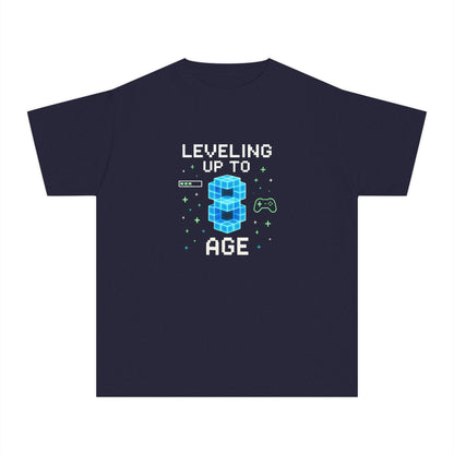 Leveling Up to Age 8 – Kids Relaxed Fit T-Shirt