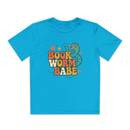 Book Worm Babe Youth T-Shirt