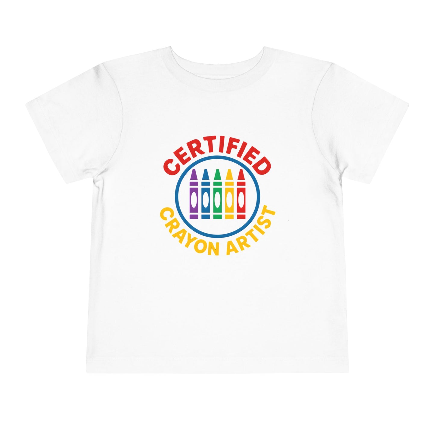 Certified Crayon Artist Toddler Tee