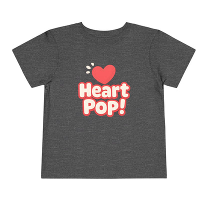 Heart Pop! – Toddler Soft Cotton T-Shirt