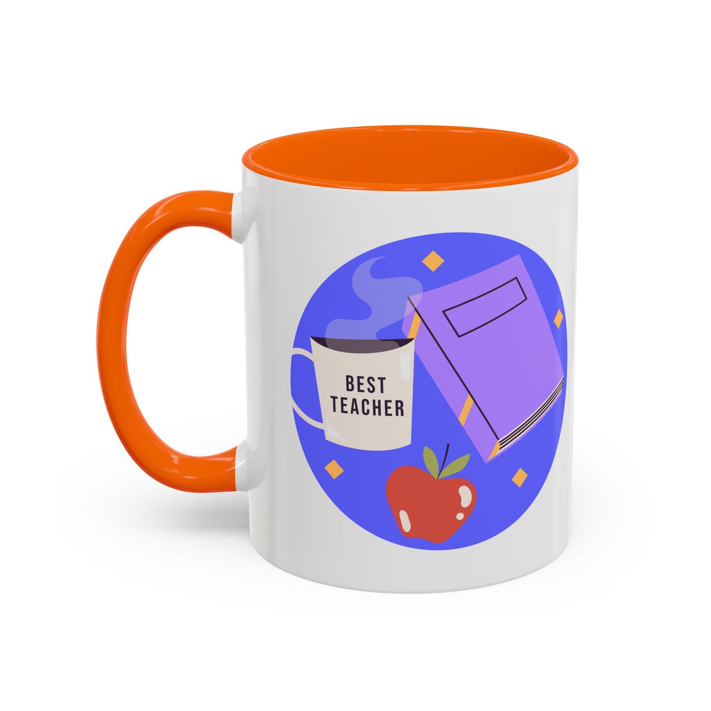 Best Teacher Accent Coffee Mug - Perfect Gift for Educators