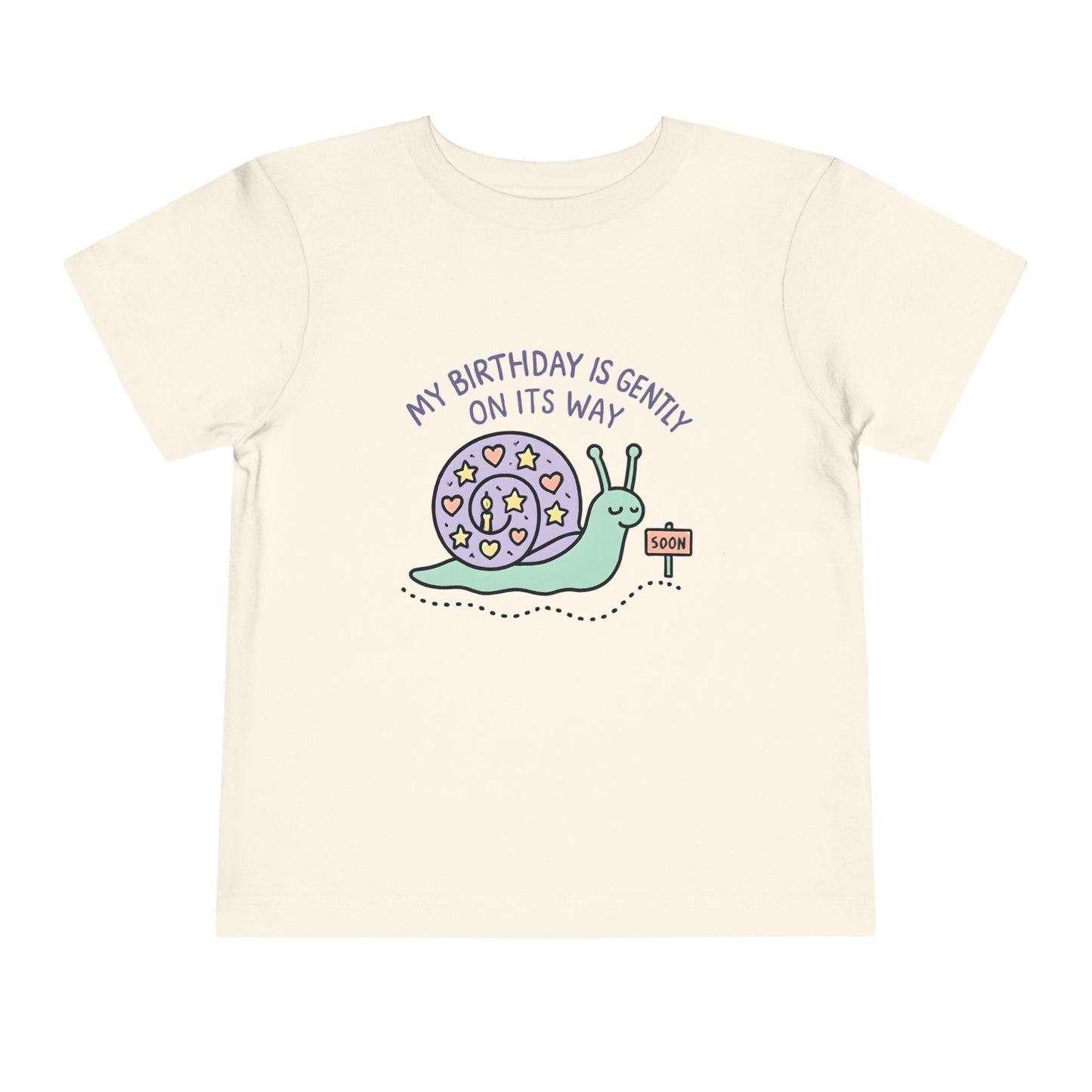 My Birthday is – Toddler Soft Cotton T-Shirt