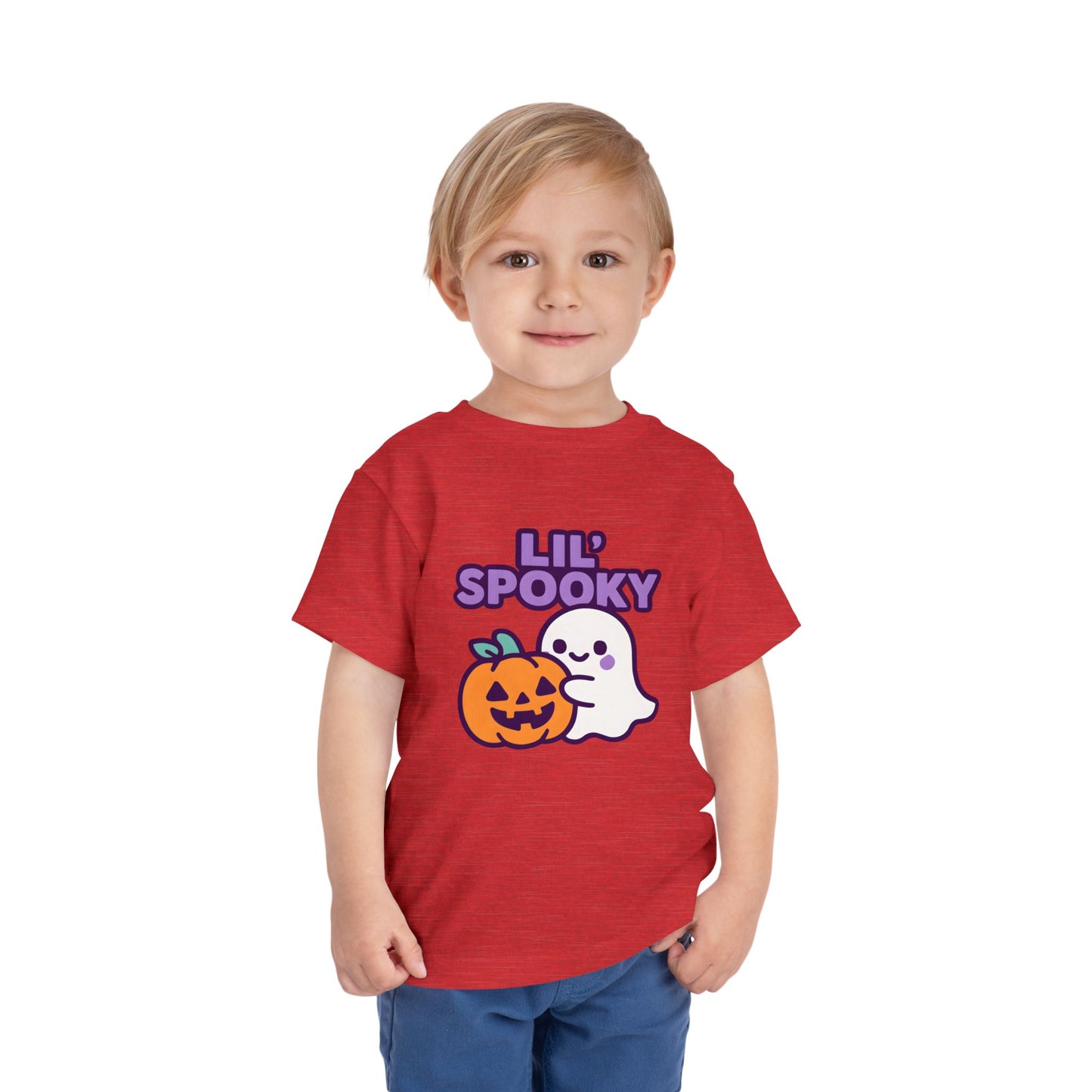 Lil' Spooky Toddler Tee - Halloween Ghost Shirt