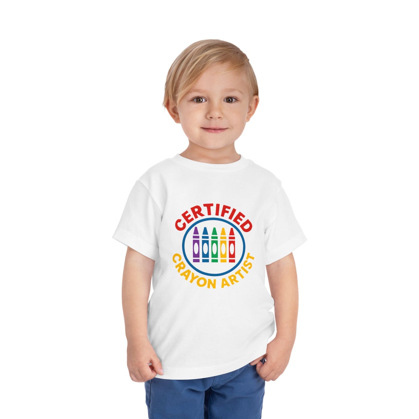 Certified Crayon Artist Toddler Tee