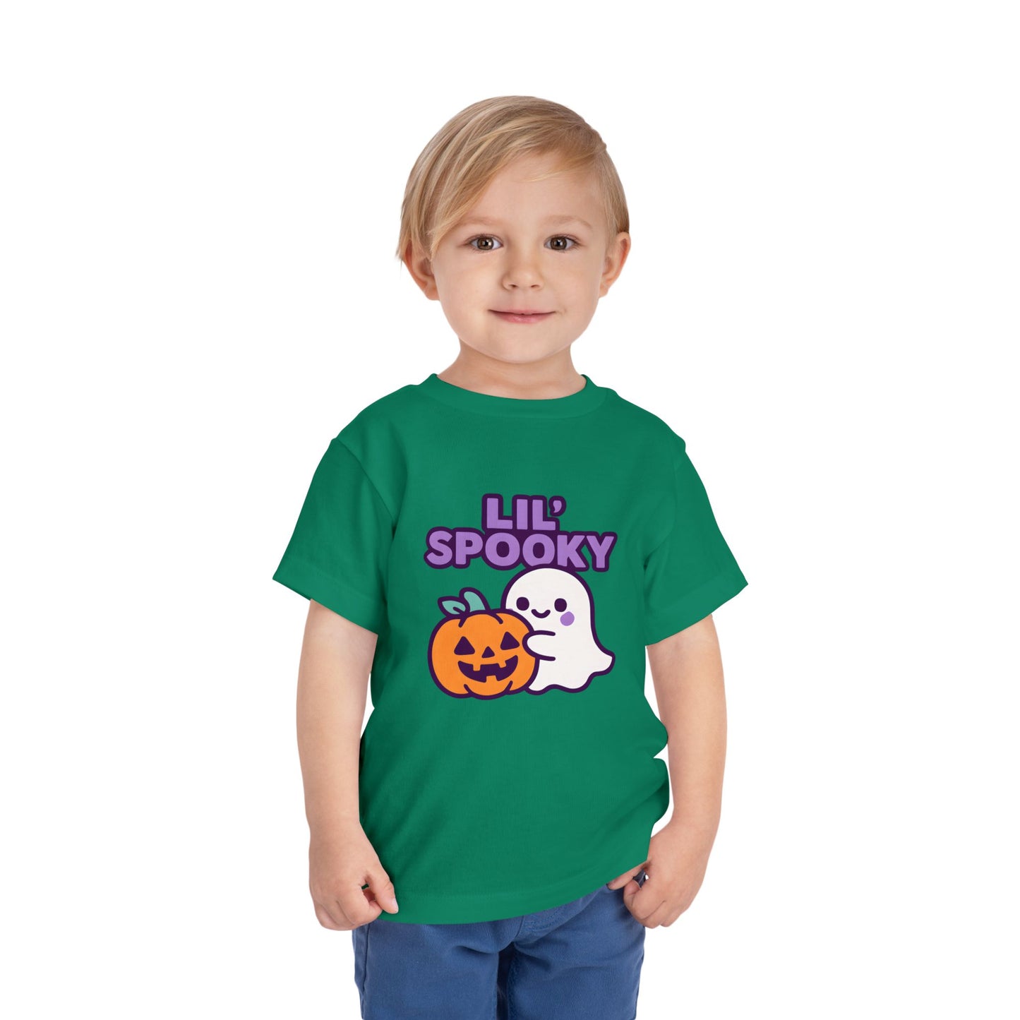Lil' Spooky Toddler Tee - Halloween Ghost Shirt