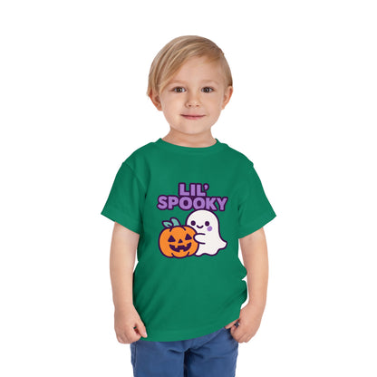 Lil' Spooky Toddler Tee - Halloween Ghost Shirt