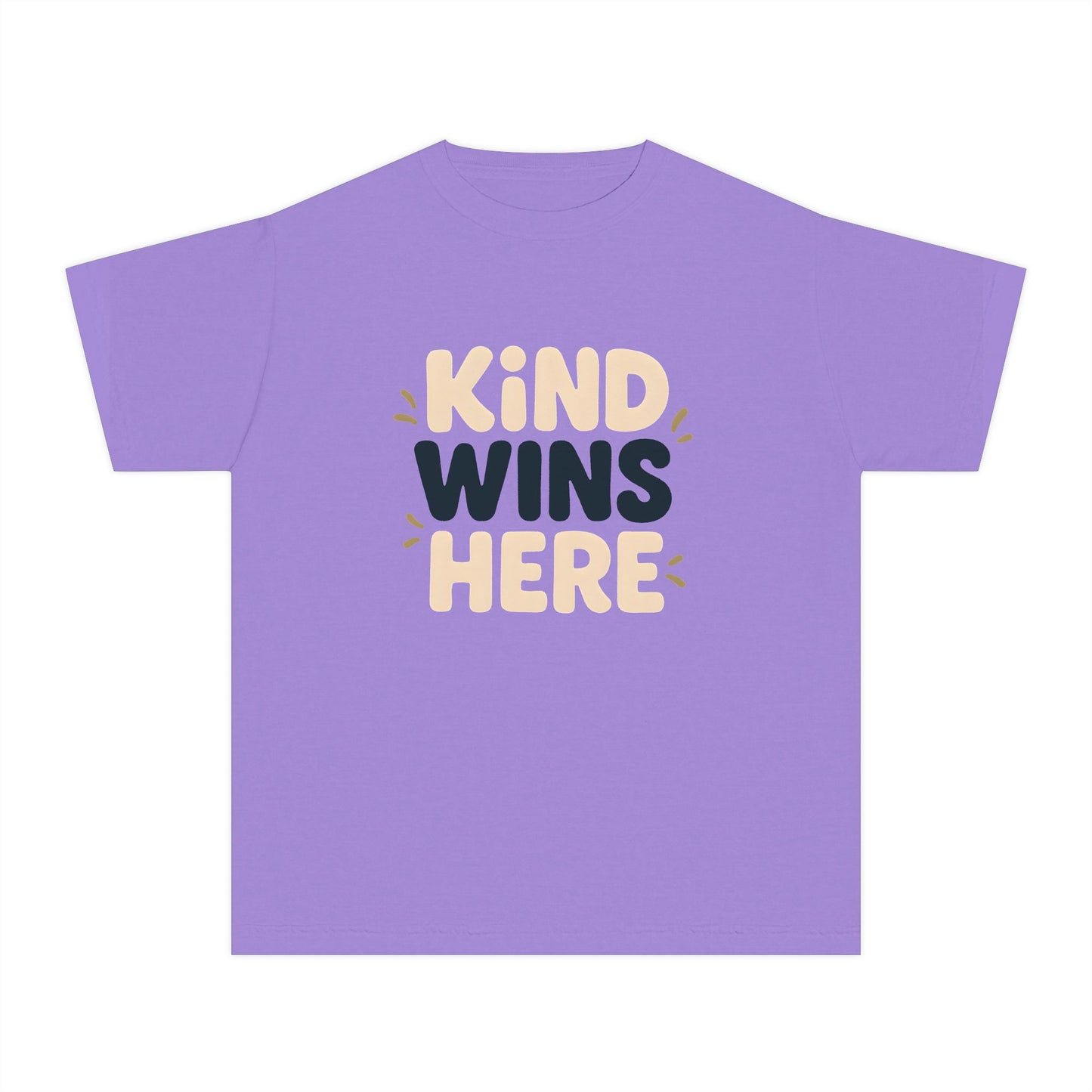 Kind Wins Here – Kids Relaxed Fit T-Shirt