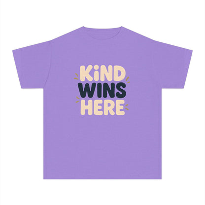 Kind Wins Here – Kids Relaxed Fit T-Shirt
