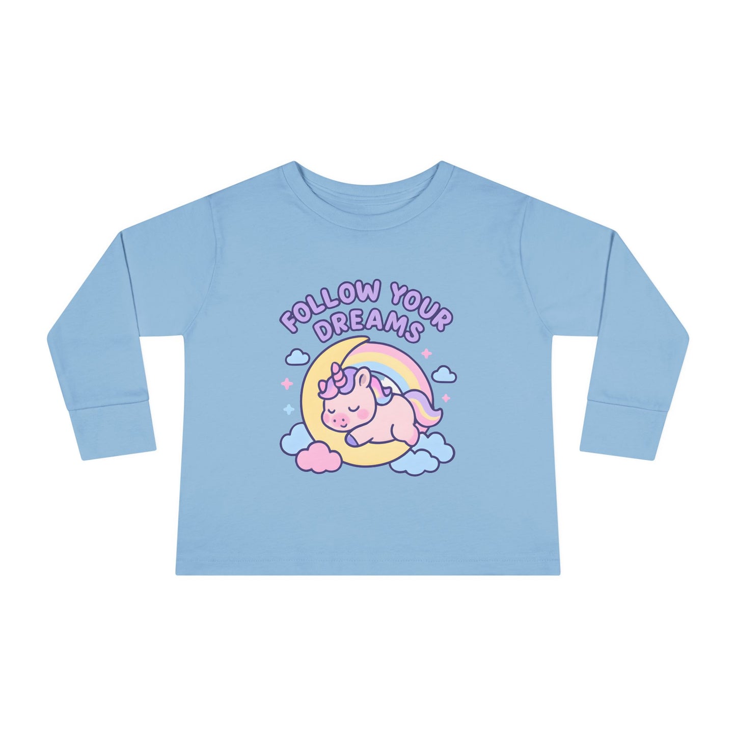 Follow Your Dreams Toddler Long Sleeve Tee