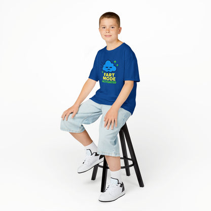 Kids Fart Mode Activated Tee