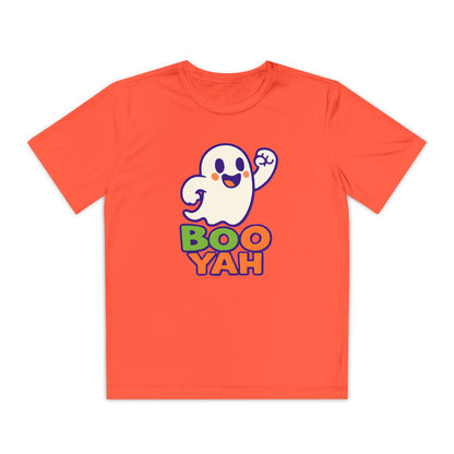 Youth Ghost Tee with Boo Yah Design