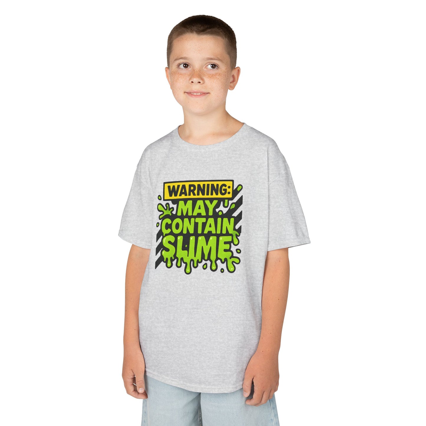 Kids Slime Warning Tee