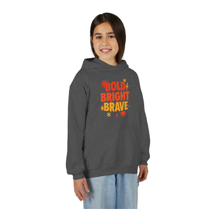 Youth Bold Bright Brave Hoodie