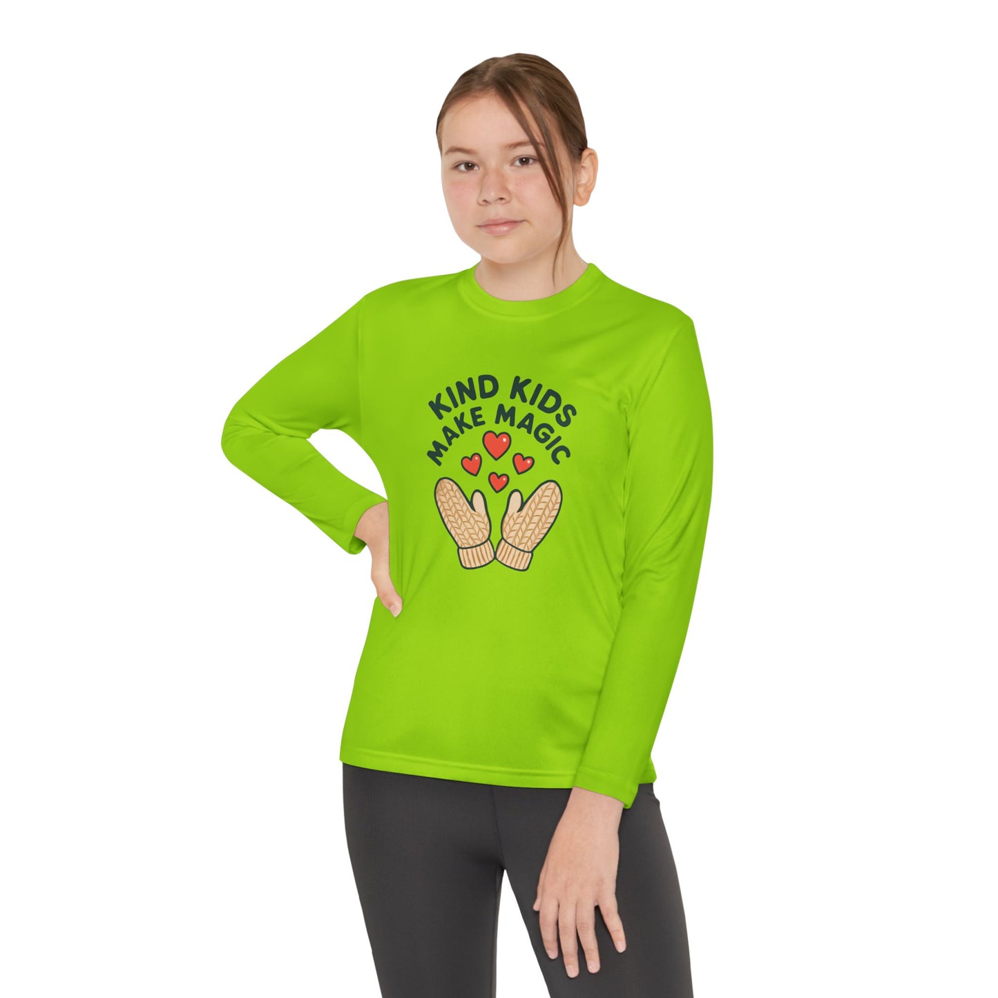 Kind Kids Make Magic Youth Long Sleeve Tee
