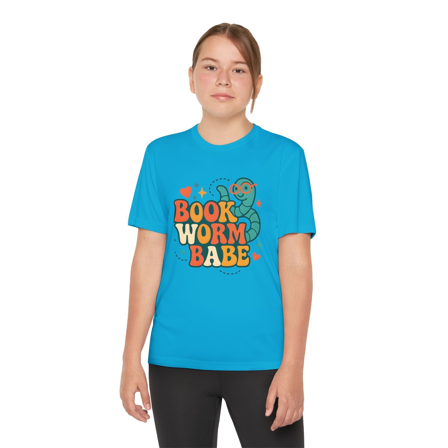 Book Worm Babe Youth T-Shirt