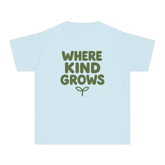 Where Kind Grows – Kids Relaxed Fit T-Shirt
