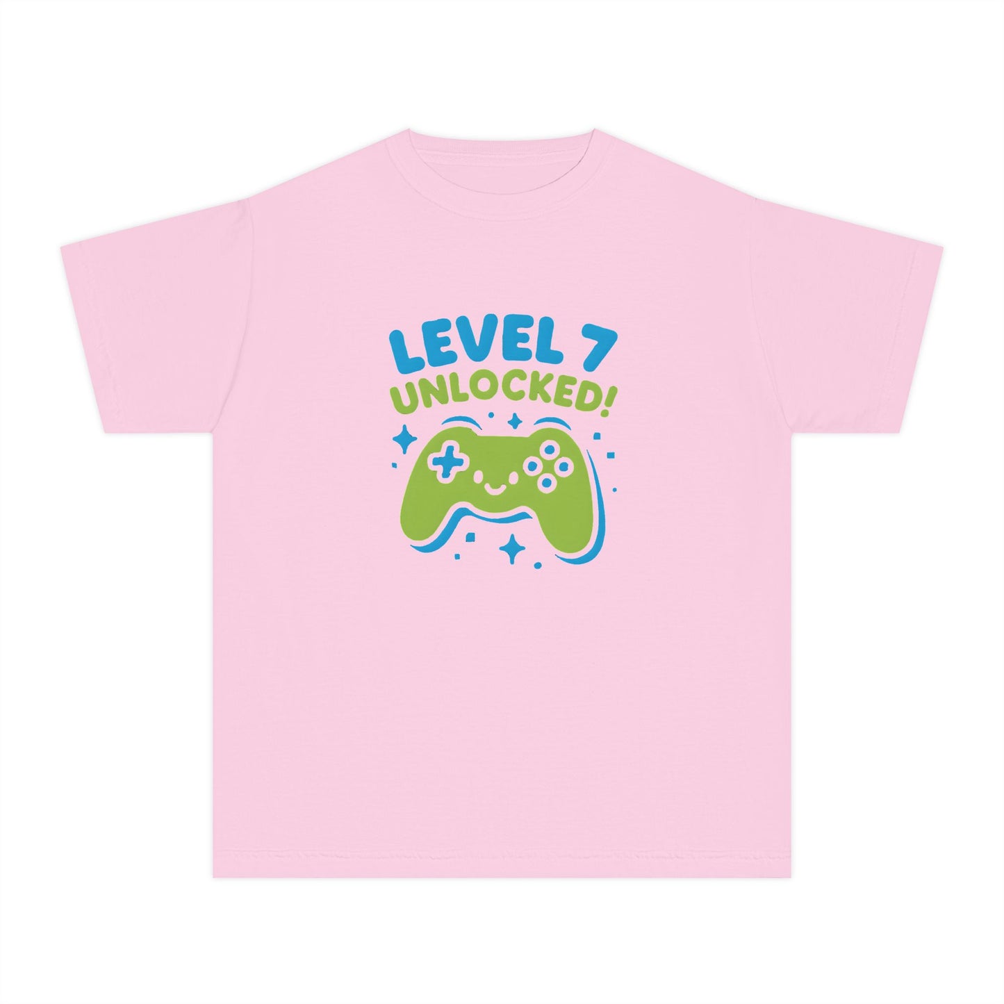 Level 7 Unlocked – Kids Relaxed Fit T-Shirt