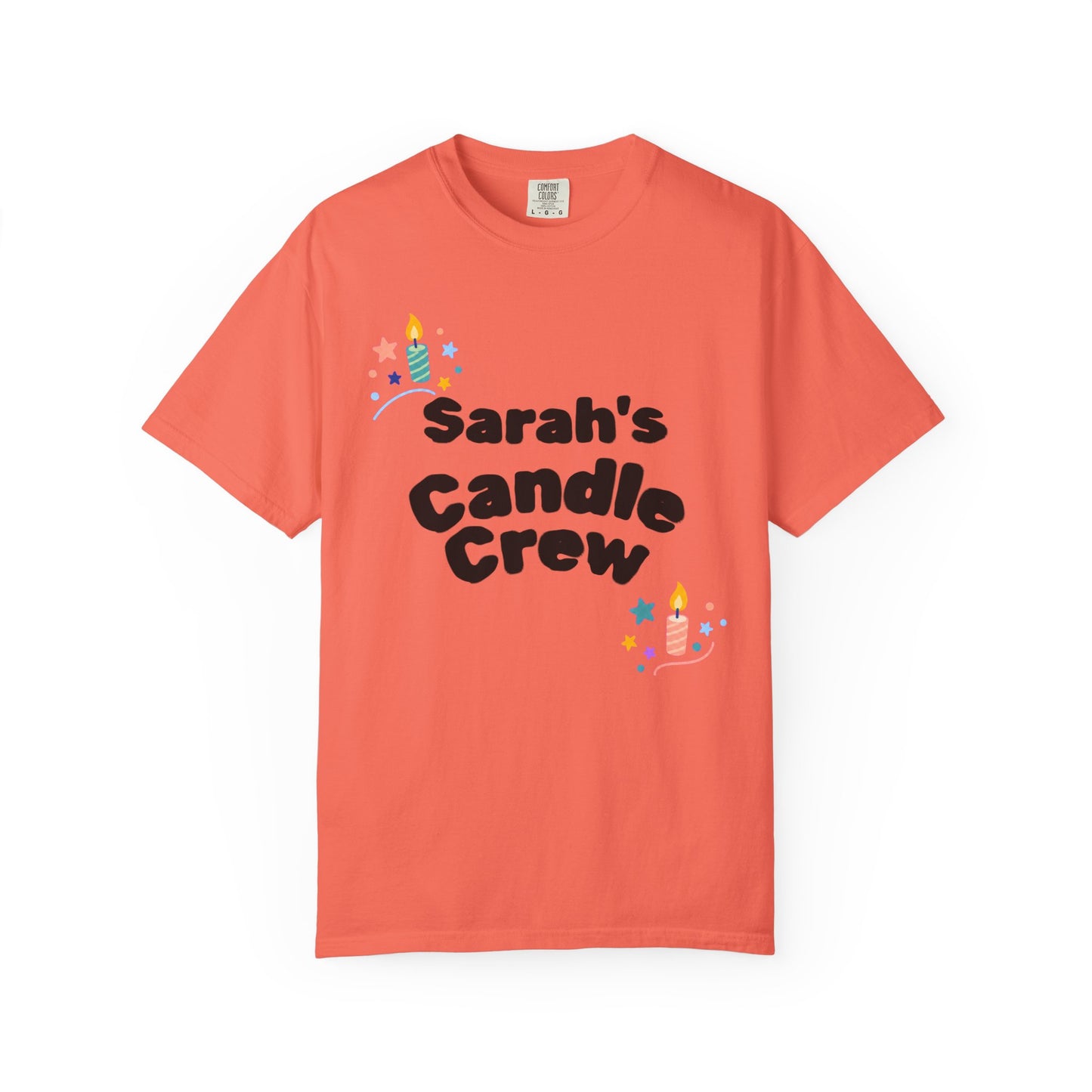 Candle Crew – Personalized Adult Relaxed Fit T-Shirt