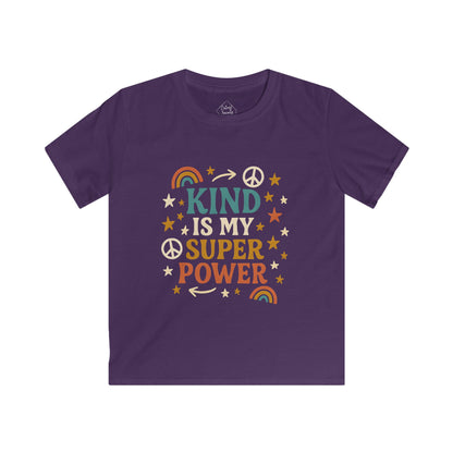 Kids Kindness Superpower T-Shirt