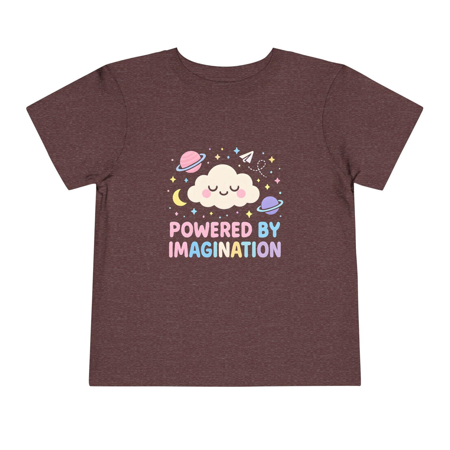 Powered by Imagination – Toddler Soft Cotton T-Shirt