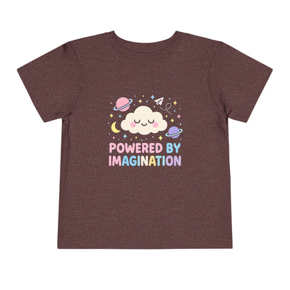 Powered by Imagination – Toddler Soft Cotton T-Shirt