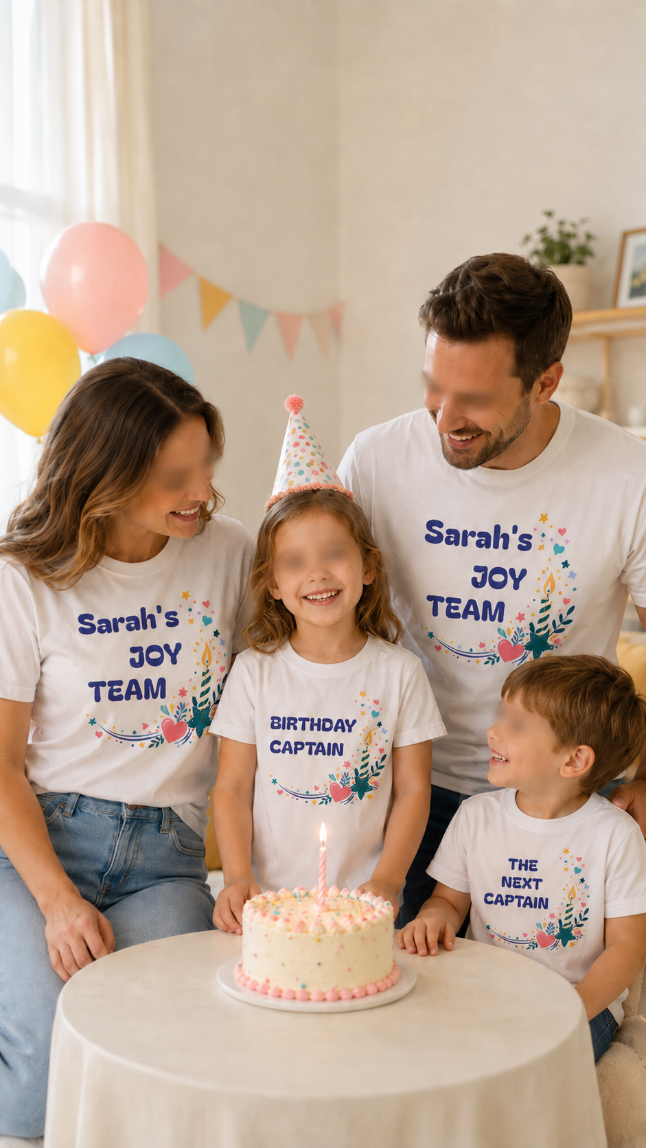 Birthday Joy Team ad hero - Birthday Captain - Kids Relaxed Fit T-Shirt
