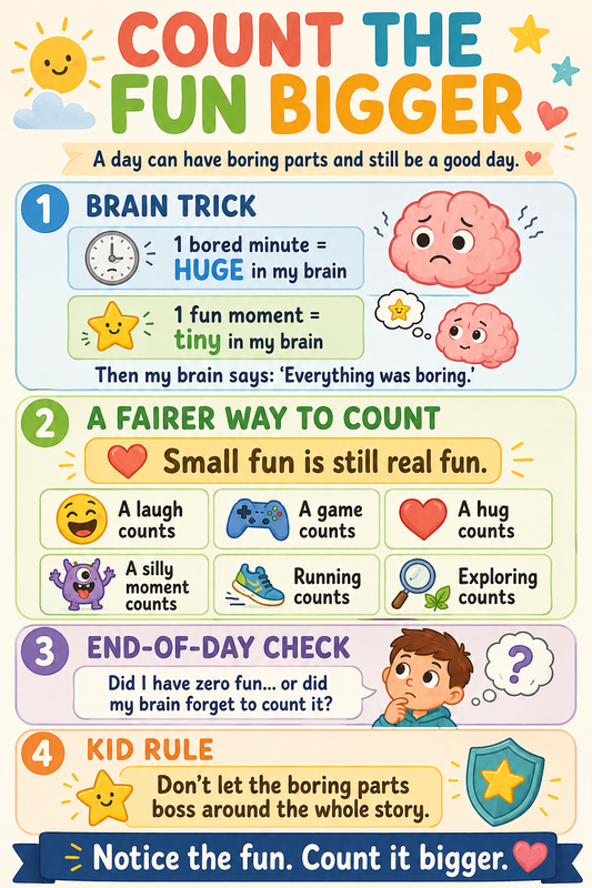 Count the Fun Bigger: Free Kids Mindset Guide